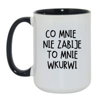 Duży Biało-Czarny 450 ml