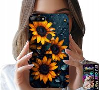 ETUI DO HUAWEI Y7 2018 - SŁONECZNIKI, SŁONECZNIK, KWIECISTE WZORY