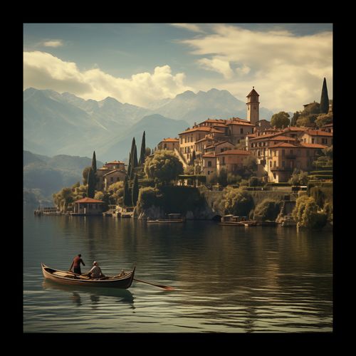 Plakat 20x20cm Spokojna Nostalgia na Arena.pl