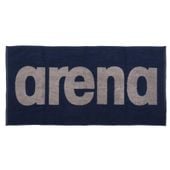 ARENA RĘCZNIK GYM SOFT TOWEL NAVY-GREY 100X50 CM BASEN PLAŻA PŁYWANIE