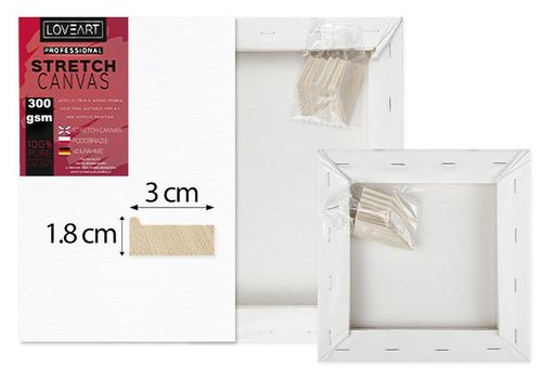 Podobrazie malarskie płótno bawełniane LOVEART 70x100cm do malowania 100x70 na Arena.pl