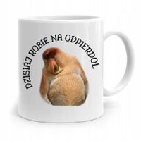 Kubek Śmieszny Nosacz Janusz Robie Na Odpi*Rdol Z Nadrukiem Ze Zdjęciem
