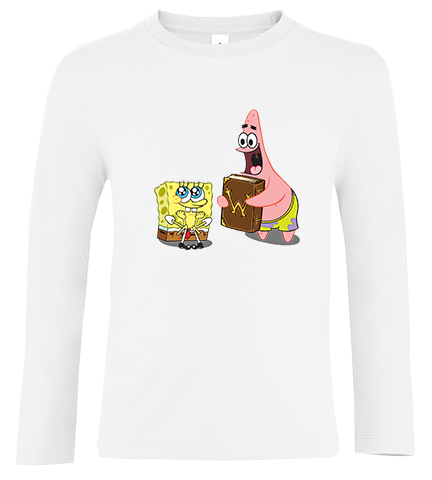 Koszulka z dł.rękaw. SpongeBob zdjęcie 1