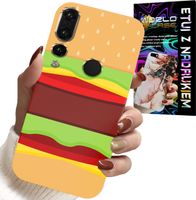 ETUI DO HUAWEI P20 PRO - CASE BURGER CHEESEBURGER OBUDOWA PREZENT