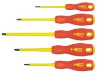 NEO 04-220 ZESTAW WKRĘTAK śrubokręt płaski krzyżak