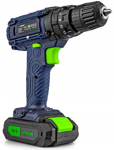 WIERTARKO WKRĘTARKA UDAROWA AKUMULATOROWA 20V 2X AKUMULATOR + WALIZKA na Arena.pl