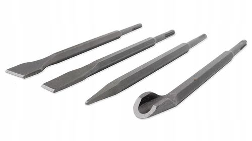 DŁUTA DO BETONU SDS ZESTAW 4 x DŁUTO SDS PLUS na Arena.pl