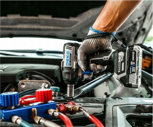 KLUCZ UDAROWY AKUMULATOROWY BEZSZCZOTKOWY 1/2'' KLUCZ DO KÓŁ 350Nm AKU na Arena.pl