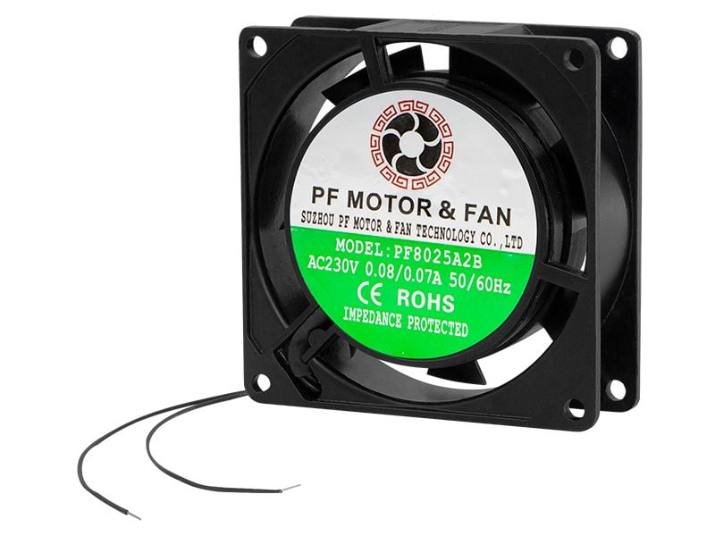 Wentylator  80x25mm 230V 8025FD kulkowy zdjęcie 1