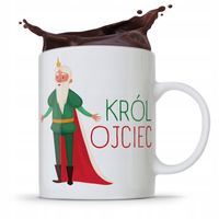 Kubek Na Dzień Ojca Dla Taty Król Ojciec Prezent Z Nadrukiem Ze Zdjęciem