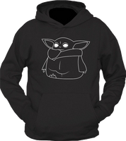 Bluza z kapturem Baby Yoda
