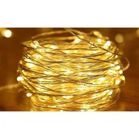 ŁAŃCUCH LED ŚWIĄTECZNY 30 LED CIEPŁY BIAŁY 3M 3X AA