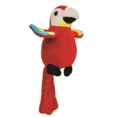 PLUSZOWY MAGNES PAPUGA ARA CZERWONA 11 CM