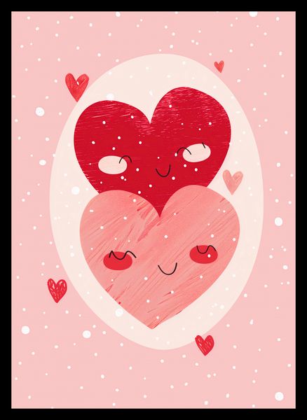 Plakat 25x35cm Ciepło Serca zdjęcie 2