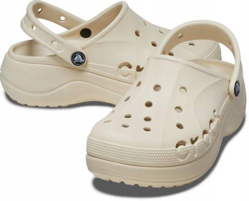 Damskie Klapki Chodaki Crocs Baya Platform 208186 Clog 37-38 na Arena.pl