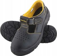 BUTY BEZPIECZNE / REIS / czarno-żółty / Rozmiar 46 / BRYES-S-SB_46