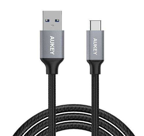 AUKEY CB-CD2 QUICK CHARGE USB-C 1m NYLONOWY KABEL na Arena.pl