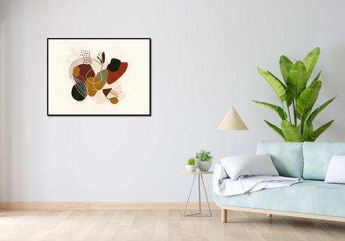 Plakat 100x75cm Organiczna Erupcja na Arena.pl