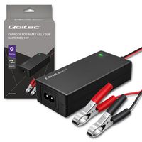 Qoltec Prostownik 12V 4A do AGM/GEL/STD