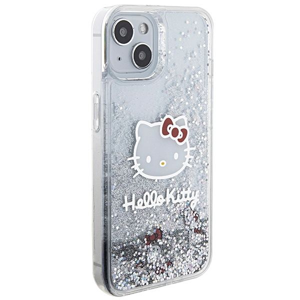 Etui Hello Kitty do iPhone 15, iPhone 14, iPhone 13, Srebrny zdjęcie 4