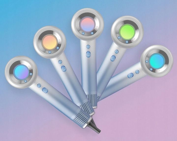 Inteligentna suszarka do włosów Air Essence MistralBlow iQ Ionic Gold&Grey zdjęcie 5