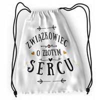 Plecak Sportowy Szkolny Związkowca Worek Torba Z Nadrukiem Ze Zdjęciem