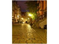 40X50CM GDAŃSK WIECZOREM OBRAZ