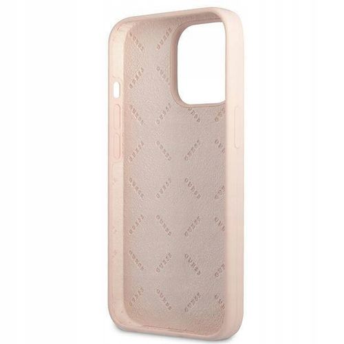 Etui do iPhone 13 Pro Max Różowy Hardcase Silicone na Arena.pl