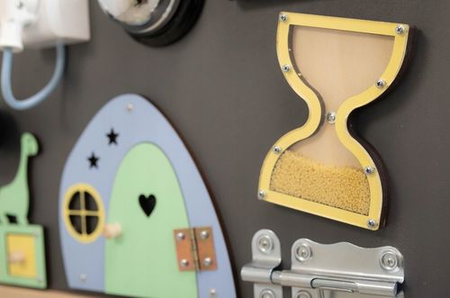 Tablica manipulacyjna sensoryczna Montessori na Arena.pl