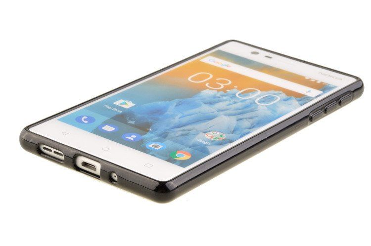 Etui Mercury Goosper Jelly Case do Nokia 3 czarny zdjęcie 3