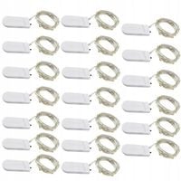 20 sztuk 10Led Lampki Ogrodowe drut MIEDZIANY led