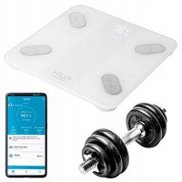 2 x Waga analityczna Aplikacja SMART Tuya BT Czytelny LED 18parametrów +Bat