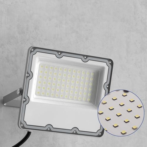Halogen LED Naświetlacz Lampa 50W 5500lm Premium Reflektor Zewnętrzny na Arena.pl
