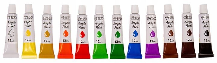 ZESTAW ARTYSTYCZNY DO MALOWANIA SZTALUGA PŁÓTNO DLA DZIECI PREZENT zdjęcie 9