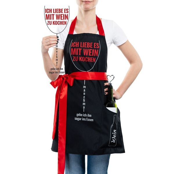 Fartuszek dla gotującej kobiety (DE) zdjęcie 2