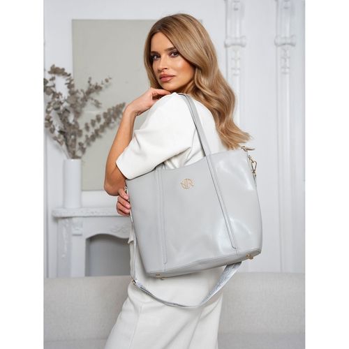 pojemna torba damska 2w1 ze skóry ekologicznej - rovicky na Arena.pl