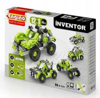Klocki Konstrukcyjne Engino Inventor 12w1 Samochod