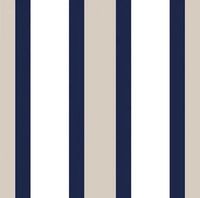 SERWETKI DAISY HAMPTONS STRIPES NAVY&BEIGE 33X33CM POL-MAK