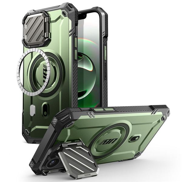 Etui Supcase UB XT MagSafe Pancerne DO iPhone 16E Czarne zdjęcie 1