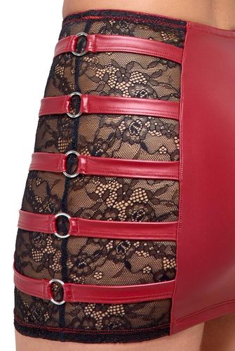 top & skirt red l na Arena.pl