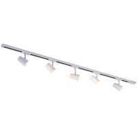 Regulowana lampa sufitowa Astley 914003 WH biały szynoprzewód z reflektorkami