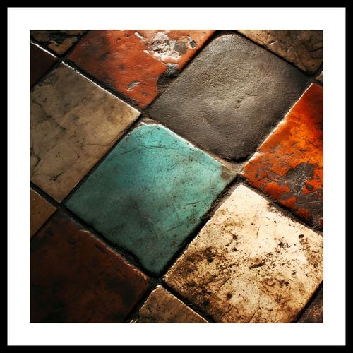 Plakat 40x40cm Ceramiczna Kompozycja na Arena.pl