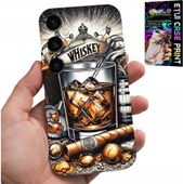 ETUI DO SAMSUNG GALAXY S23 FE - WHISKY CYGARO WZORY DLA MĘŻCZYZN PLECKI