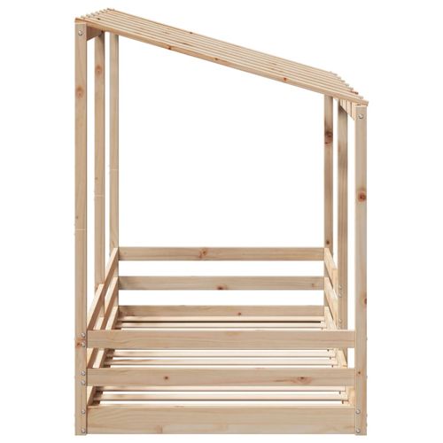 Rama łóżka dziecięcego z daszkiem, 90x200 cm, drewno sosnowe na Arena.pl