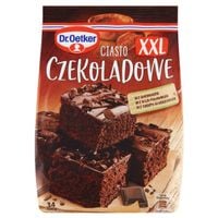 Dr.Oetker CIASTO CZEKOLADOWE XXL mieszanka do wypieku 671g na 34 porcje
