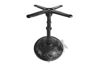 NOGA STOŁU F05 - NISKA Z KRZYŻAKIEM GRZYBKI ŻELIWNA PODSTAWA