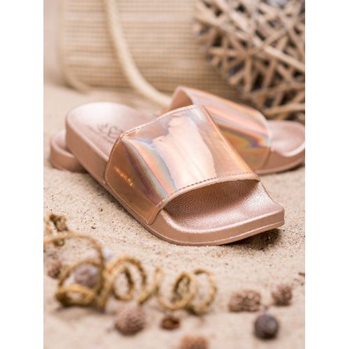 Modne Klapki Rose Gold r.37 na Arena.pl