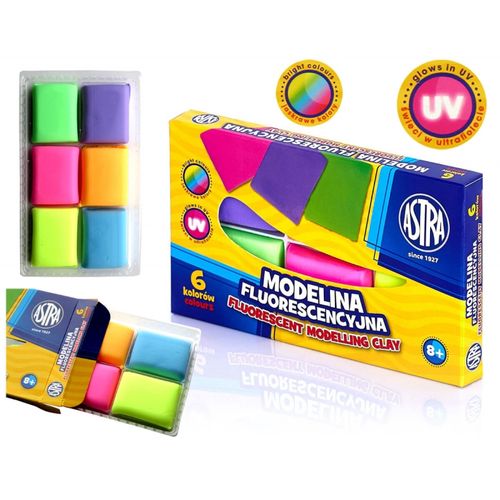 MODELINA FLUORESCENCYJNA 6 KOLORÓW ASTRA 5900263040032 na Arena.pl