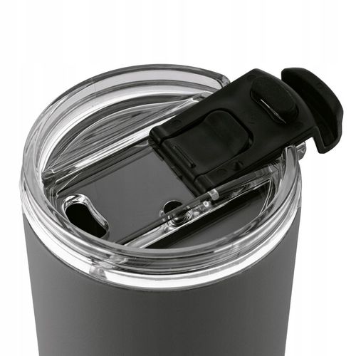 KUBEK TERMICZNY ze słomką PRÓŻNIOWY SZARY DUŻY Konighoffer Davos 1200 ml na Arena.pl