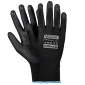 Rękawiczki Robocze Poliblack - Manualne Warsztatowe Verken Rozmiar 10